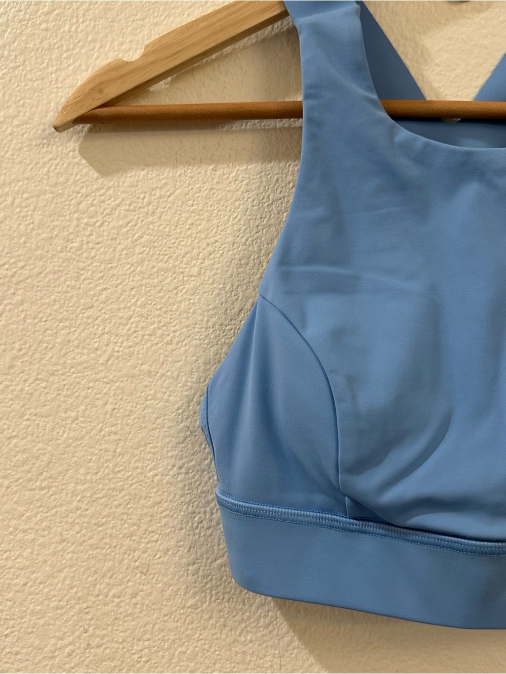Lululemon Fast & Free Bra Nulux Sports Bra Size 2 Aero Blue - Picture 5 of 9